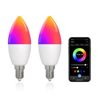 Moes Smart Matter Wlan GlüHbirne E14 Led Rgb Dimmbar Lampe Alexa Google Homekit