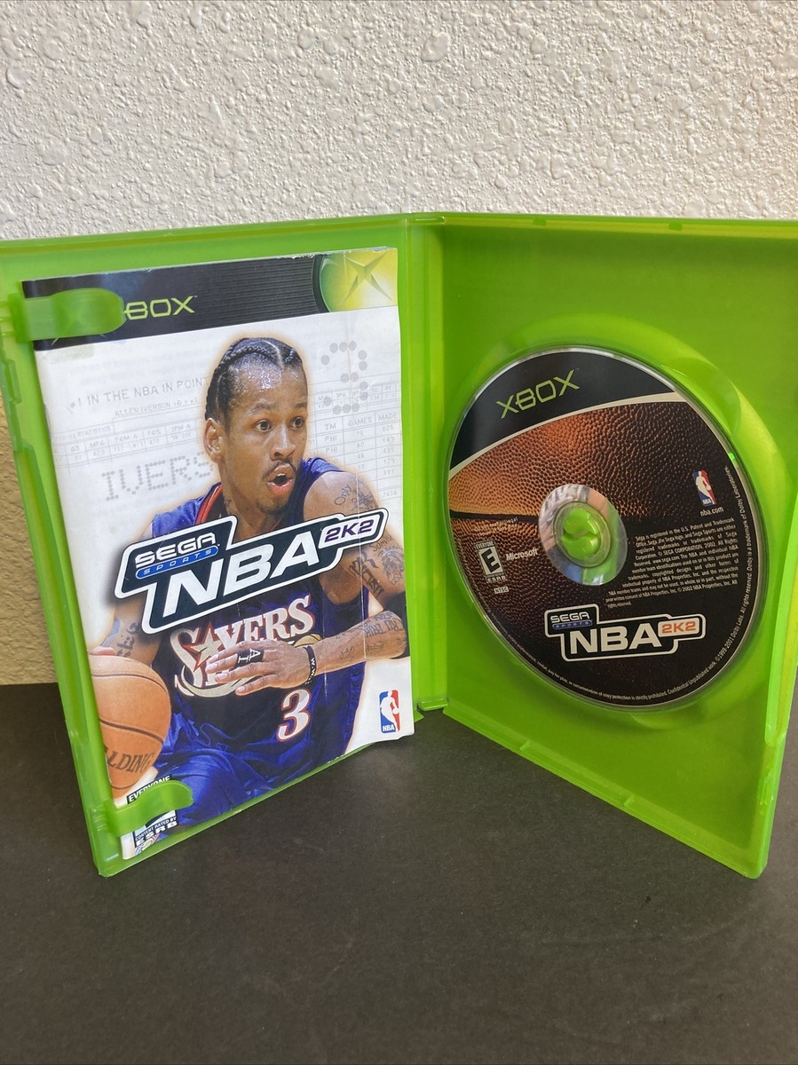 NBA 2K2 (Microsoft Xbox, 2002) Sega Sports Complete in Box NBA 2K2 (Microsoft Xbox, 2002) Sega Sports Complete in Box