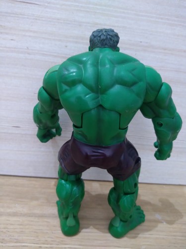 TOY BIZ THE HULK MOVIE 2003 UNIVERSAL MARVEL HULK SMASH & CRUSH 16cm 6.5" - Foto 2 di 8