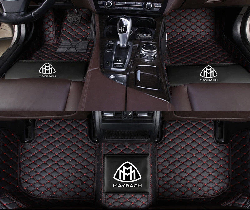 Alfombrillas de coche de lujo personalizadas para Mercedes-Benz Maybach S550 S560 S600 S650 Foto 3 de 4