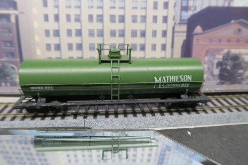 IRON HORSE HO SCALE MATHIESON MAWX 994 BRASS 12K GALLON TANK CAR ! PLEASE READ! - Picture 14 of 24