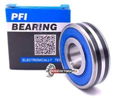 PFI 6203 LHA 15 DEEP GROOVE BALL BEARING RUBBER SEALED 2RS 15x40x12 mm