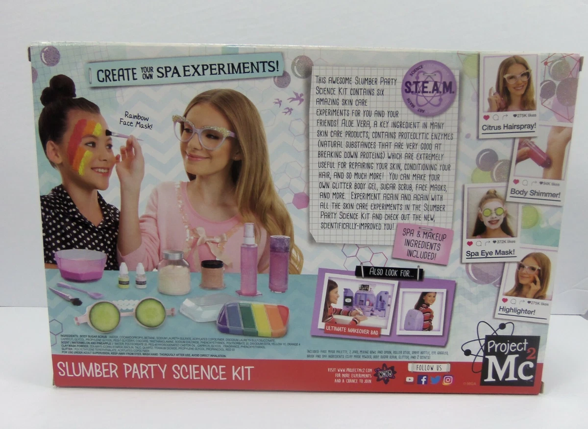 Mc2 slumber hotsell party science kit