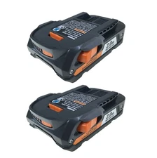 2 RIDGID RIGID 18v 18 VOLT HYPER LITHIUM 2Ah BATTERY PACKS BATTERIES - R840086