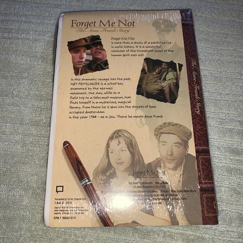 Forget Me Not: The Anne Frank Story TV Movie DVD- New Sealed - Picture 2 of 2