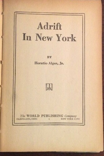 Adrift In New York Hardback Horatio Alger Jr BookGnu - Imagen 8 de 12