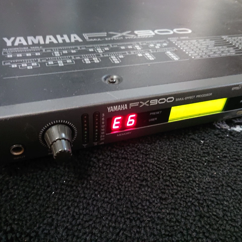 YAMAHA FX900 SIMUL-EFFECT PROCESSOR - operation confirmed - as is - Image 3 of 4