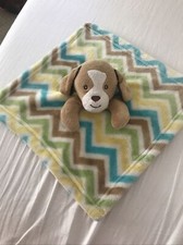Little Miracles Puppy Dog Doggy Security Lovey Blanket Costco Fleece Chevron 