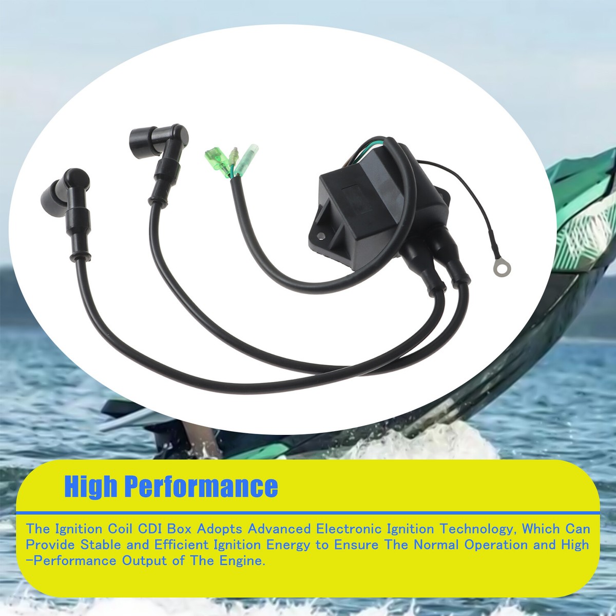 Ignition Coil CDI Box Replacement Fit for Kawasaki Jet Ski 650 SX