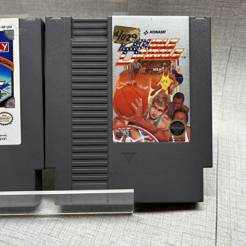 Nintendo Lot NES Game, Double Dribble, Monopoly, Wheel Of Fortune, California +1 - Picture 4 of 10