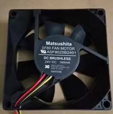 Matsushita 8025 ASF865B2401 24V 160mA 8CM 3-Wire Inverter Cooling Fan