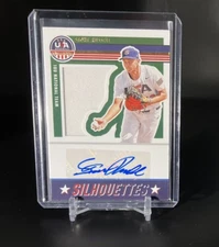 2023 Panini Stars & Stripes USA Stone Russell Silhouettes Prime Patch AUTO /200