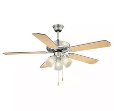 Savoy House Sierra Madres Satin Nickel Ceiling Fan 52 Cdc 5rv Sn