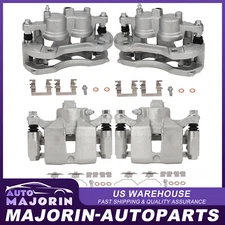 Front & Rear Fit For 2006-2010 Chevrolet Impala Brake Calipers Accessories Kit