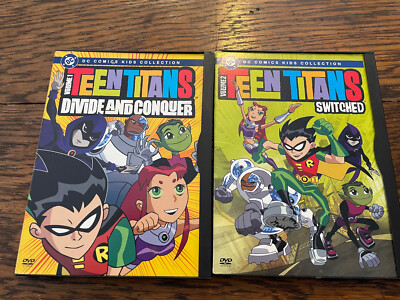 Teen Titans DVDs Vol.1 and 2 (Divide and Conquer, Switched) | eBay