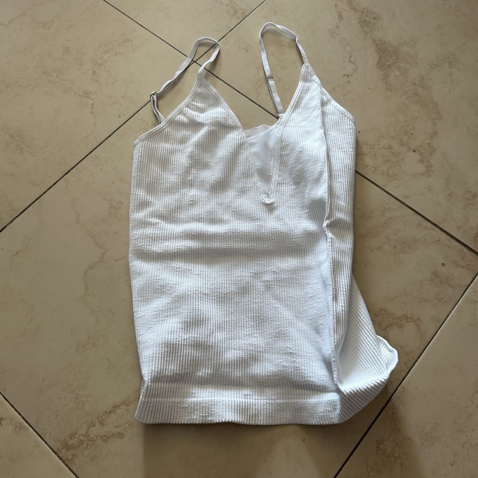 Intimately Free People White Nylon Top Size M/L