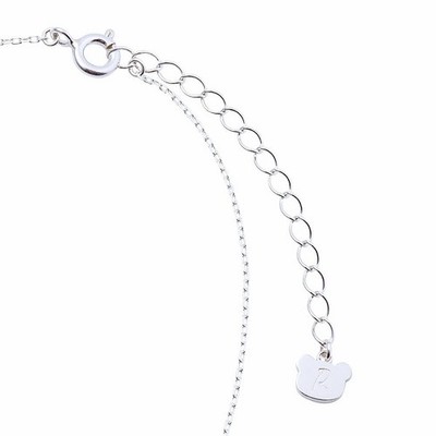 Rilakkuma 20th Anniversary Korilakkuma Silver Necklace w/Box SV925