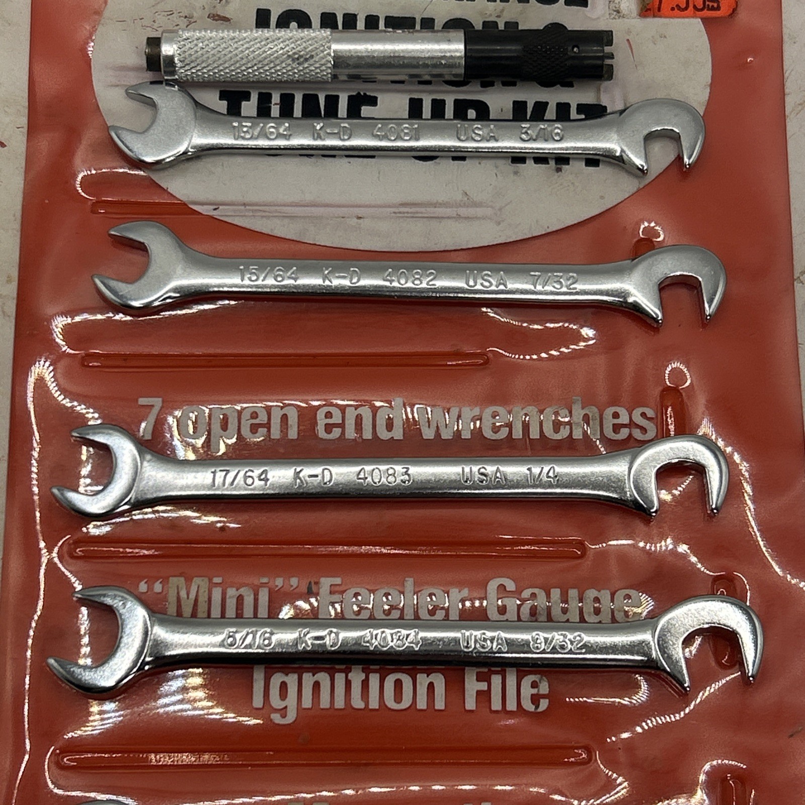 KD Tools 4088 High Performance Tune-Up kit Ignition wrenches, Feeler Gauge, File