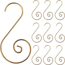 200PCS Christmas Ornament Hooks Christmas Tree Ornament Hanger Metal Wire Hangin