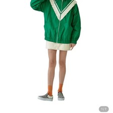 Andy Deb B-V Ruffle Sport Windbreaker Hoodie F