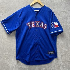Texas Rangers MLB Baseball Josh Hamilton Majestic Jersey Stitched #32 NEW W TAGS
