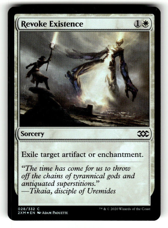Revoke Existence 28 Foil C Double Masters