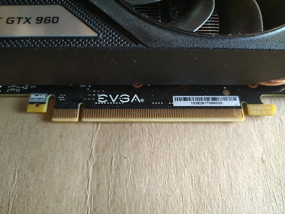 EVGA GeForce GTX 960 SuperClocked Gaming ACX 2.0 2GB GDDR5 128bit Graphics Card - Image 3 of 4
