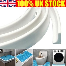 Silicone Shower Tray Sealing Strip Water Barrier Bathroom Edging Seal Trim Strip