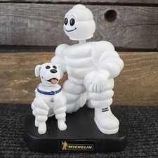 Vintage Michelin Man and Dog 7" Bobblehead Collectible