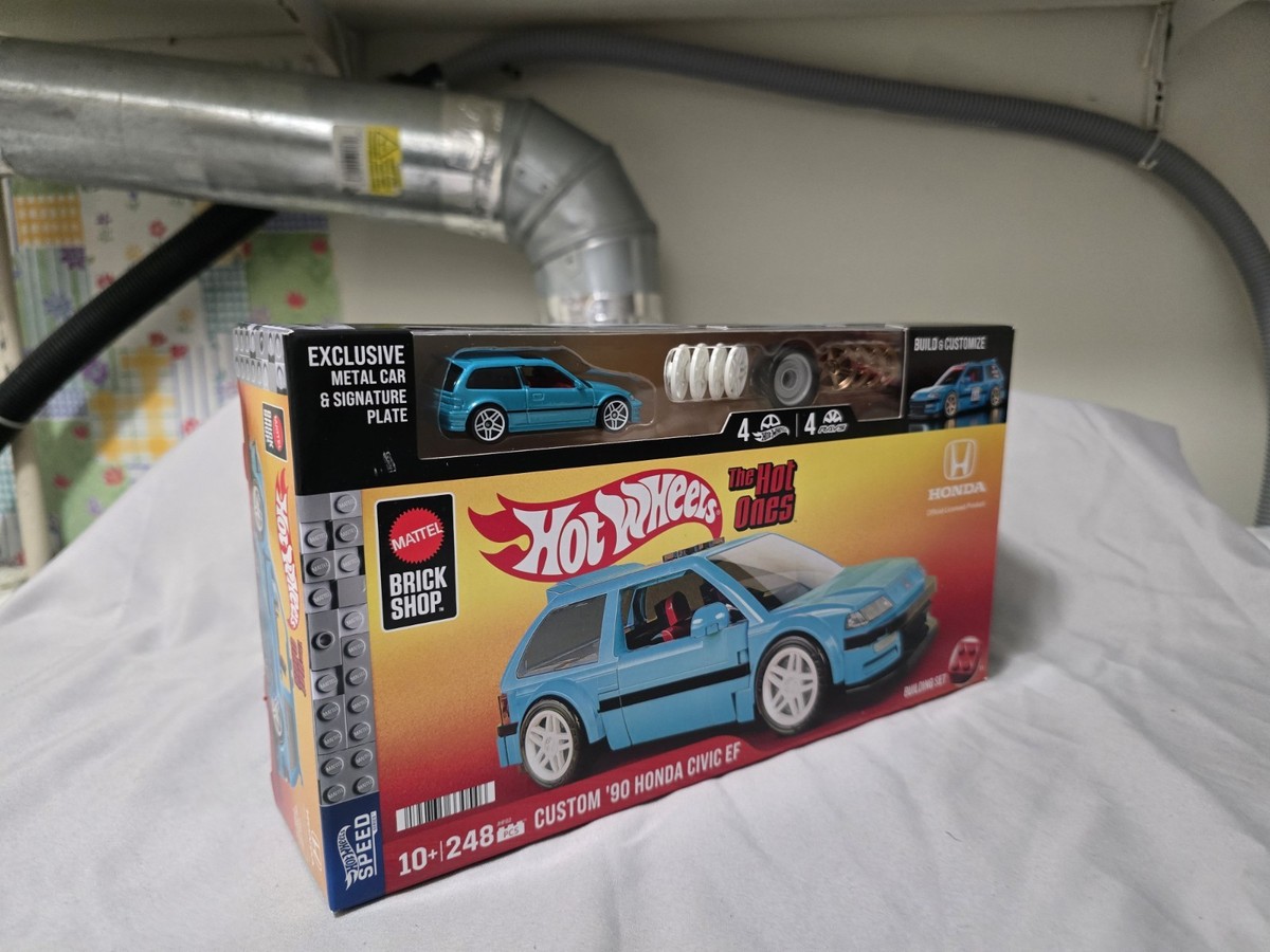 Hot Wheels Brick Shop Custom '90 Honda Civic EF The Hot Ones