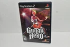 Sony Playstation 2 PS2 ORIGINAL GUITAR HERO GAME COMPLETE  CIB   (GVH56)