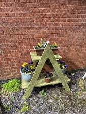 Outdoor Wooden Shelves/ Flower Pot Display