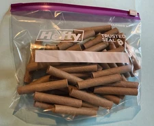 Lot of 45 Mini Cardboard Tubes (empty spools tubes from poop bag rolls)
