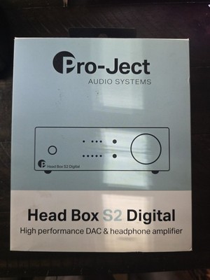 Pro-Ject Head Box S2 Digital Preamplifier - Black. Brand New