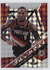 2019-20 Panini Mosaic Will to Win Silver Mosaic Prizm Damian Lillard #19 2d0