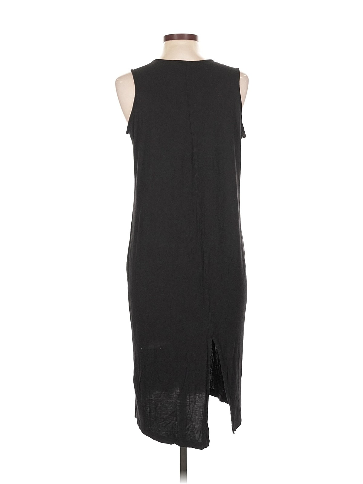 H&M Women Black Casual Dress L thumbnail 2