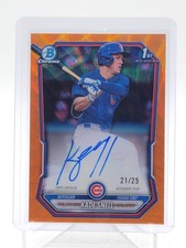 KADE SNELL 2026 BOWMAN CHROME 1ST ORANGE WAVE REFRACTOR AUTO /25 Q4115