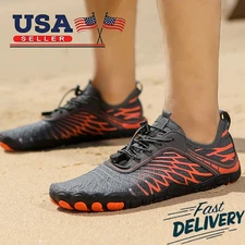 Men's Quick Dry Aqua Barefoot Water Shoes Swim Beach Surf Diving Exercise Shoes
