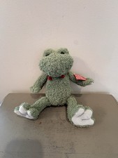 Gund Plush 12 Green Frog With Tags