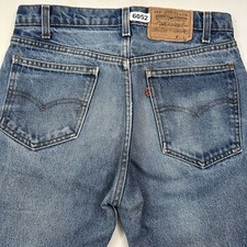 VTG One Of Levi  s Orange Tab DIY Bell Bottom Jeans Flare Actual 31X29 20505 0217