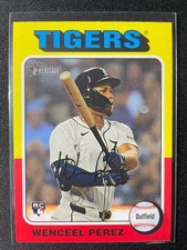 2024 Topps Heritage High Number Wenceel Perez RC #698 Tigers!!!