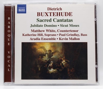 DIETRICH BUXTEHUDE Sacred Cantatas Aradia Ensemble Kevin Mallon Classical CD