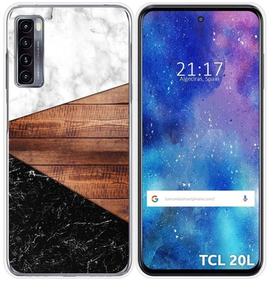 Funda Gel Tpu Für TCL 20L / 20L+ Design Marmor 11 Zeichnungen