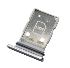 OEM SAMSUNG GALAXY S25 EDGE REPLACEMENT SILVER DUAL SIM CARD HOLDER TRAY