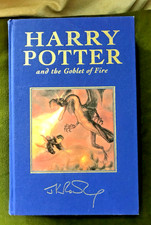 Harry Potter and the Goblet Of Fire - J K Rowling - 1st DELUXE Signature edition