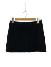 CHANEL Skirt Size 38 Velvet Black P39046V17407