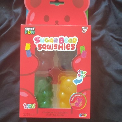 Crazy Fun Sugar Bear Squeeze Ball, Sweet Scents, Super Squishy, MPN US103-0544