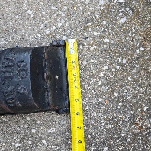 Antique late1800s Griswold Cast Iron Mailbox Std No3 Mail Box Peep Hole Lockable - Picture 22 of 23