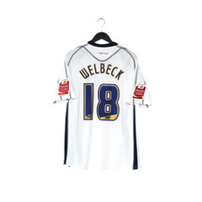2009/10 Welbeck #18 Preston North End Vintage Canterbury Home Football Shirt XL
