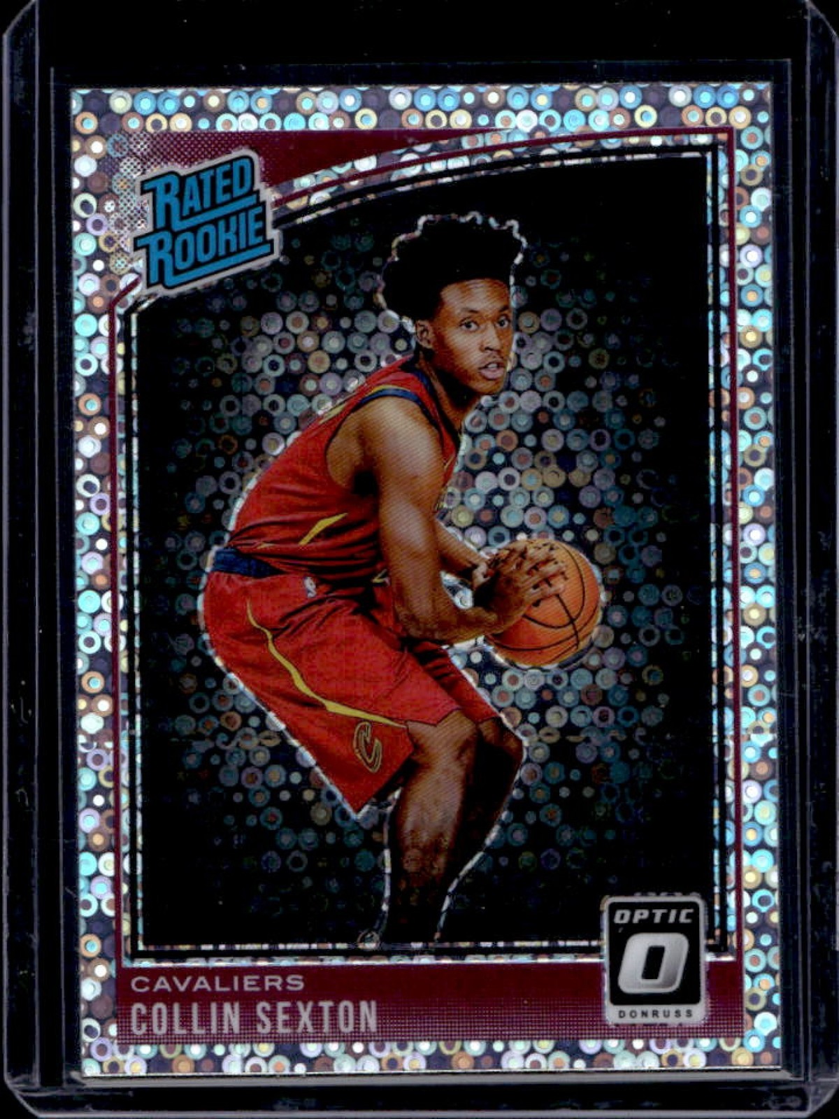 2018-19 Donruss Optic Collin Sexton Fast Break Holo RC #180 Cavaliers